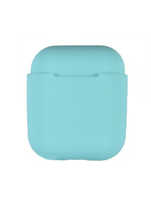 Чехол Silicone Case Airpods 1/2 Ice Blue