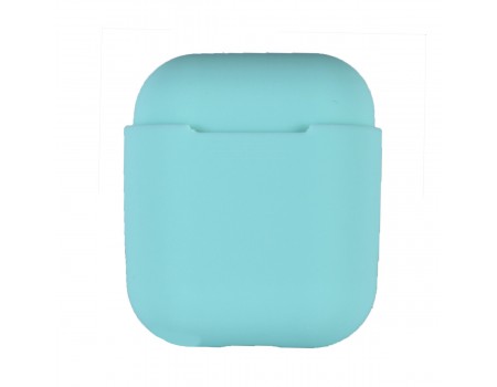 Чехол Silicone Case Airpods 1/2 Ice Blue