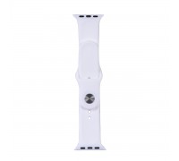 Ремешок Silicone Apple Watch 38/40/41 mm White (9) (9)