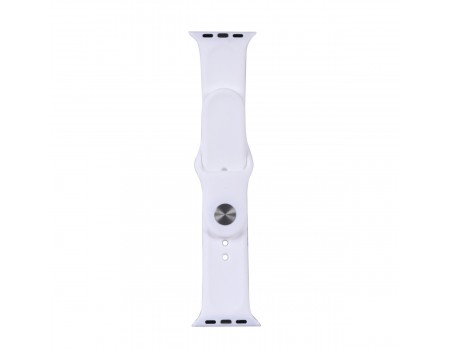 Ремешок Silicone Apple Watch 38/40/41 mm White (9) (9)