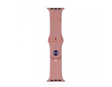 Ремешок Silicone Apple Watch 38/40/41 mm Pink (12) (12)