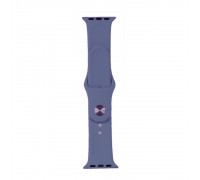 Ремешок Silicone Apple Watch 38/40/41 mm Lavender Grey (28) (46)