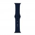 Ремешок Silicone Apple Watch 38/40/41 mm Midnaight Blue (33) (8)