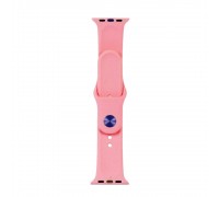 Ремінець Silicone Apple Watch 38/40/41 mm Rose Pink (6) (29)