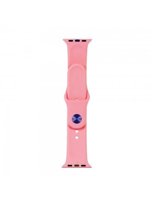 Ремешок Silicone Apple Watch 38/40/41 mm Light Pink (6) (29)