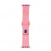 Ремешок Silicone Apple Watch 38/40/41 mm Light Pink (6) (29)