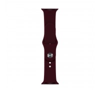 Ремешок Silicone Apple Watch 38/40/41 mm Maroon (42) (52)