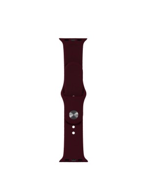 Ремешок Silicone Apple Watch 38/40/41 mm Maroon (42) (52)