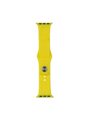 Ремешок Silicone Apple Watch 38/40/41 mm Yellow (4) (4)