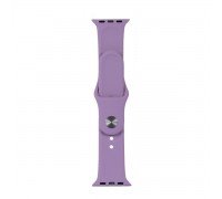 Ремешок Silicone Apple Watch 42/44/45 mm Light Purple