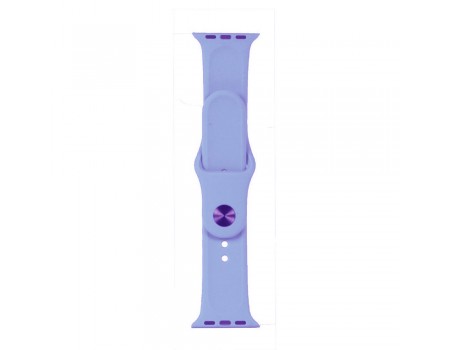 Ремешок Silicone Apple Watch 42/44/45 mm Lilac (5) (5)