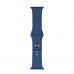 Ремешок Silicone Apple Watch 42/44/45 mm Lake Blue