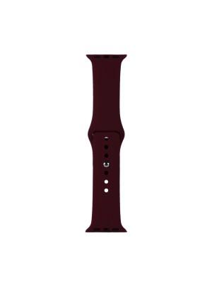 Ремешок Silicone Apple Watch 42/44/45 mm Maroon (42) (52)