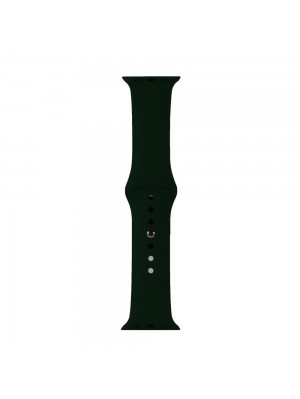 Ремешок Silicone Apple Watch 42/44/45 mm Dark Green