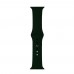 Ремешок Silicone Apple Watch 42/44/45 mm Dark Green