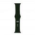 Ремешок Silicone Apple Watch 42/44/45 mm Dark Green