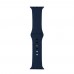 Ремешок Silicone Apple Watch 42/44/45 mm Cosmos Blue (46) (35)