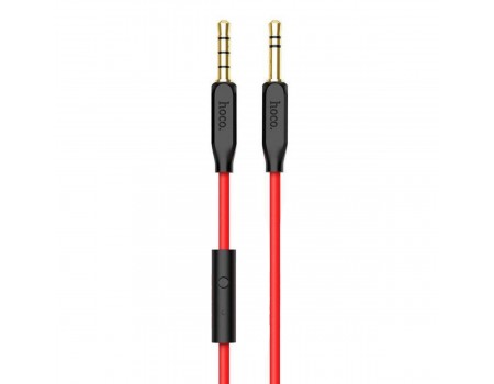 Кабель Hoco UPA12 AUX audio cable ( with mic ) Black