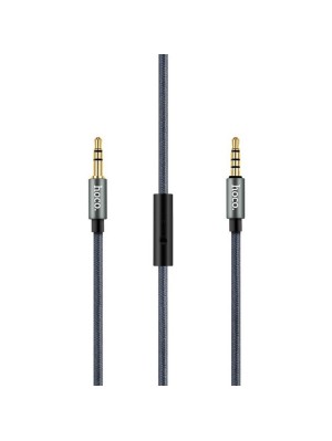 Кабель Hoco UPA04 Noble sound series AUX audio cable ( with mic ) Tarnish