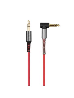 Кабель Hoco UPA02 AUX Spring Audio cable Red
