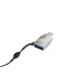Адаптер Hoco UA10 USB Micro-USB OTG adapter Silver