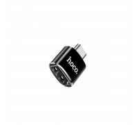 Адаптер Hoco UA5 Type-C to USB converter Black