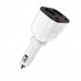 АЗП Hoco Z28 Power ocean cigarette lighter in-car charger digital displ 2USB 3.1A White