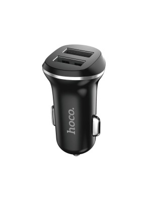 АЗП Hoco Z1 double ported Car Charger 2USB 2.1 A Black