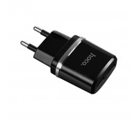 МЗП Hoco C12 Smart dual USB charger ( EU ) 2USB 2.4A Black