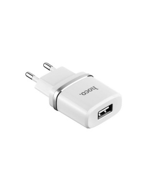 МЗП Hoco C11 Smart single USB charger ( EU ) 1USB 1A White