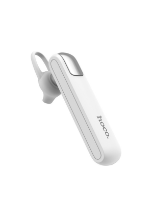Bluetooth-гарнітура розмовна Hoco E37 Gratified business wireless headset White