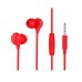 Наушники Hoco M14 initial sound universal earphones with mic Red