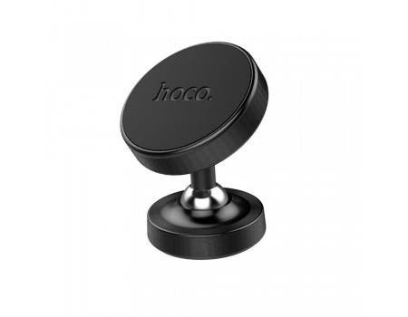 Тримач для телефона Hoco CA36 Plus Dashboard metal magnetic in-car holder Black