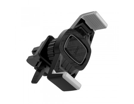 Холдер Hoco CA38 Platinum sharp air outlet in-car holder Black &amp; Grey