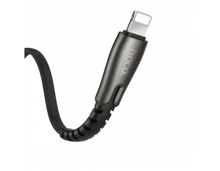 Кабель Hoco U58 Core charging data cable for Lightning Black