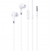 Навушники Hoco M58 Amazing universal earphones with mic White