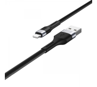 Кабель Hoco X34 Surpass charging data cable for Lightning Black