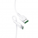 Кабель Hoco X33 Type-C 5A Surge charging data cable White