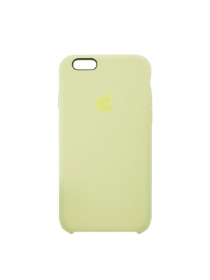 Чехол Silicone Case iPhone 6 Plus/6S Plus Copy Milk Yellow (51)