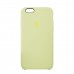 Чехол Silicone Case iPhone 6 Plus/6S Plus Copy Milk Yellow (51)