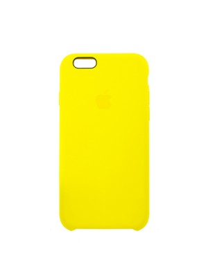 Чехол Silicone Case iPhone 6 Plus/6S Plus Copy Light Yellow (55)