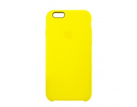 Чехол Silicone Case iPhone 6 Plus/6S Plus Copy Light Yellow (55)