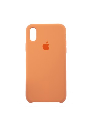 Чехол Silicone Case iPhone X/XS Copy Papaya (56)