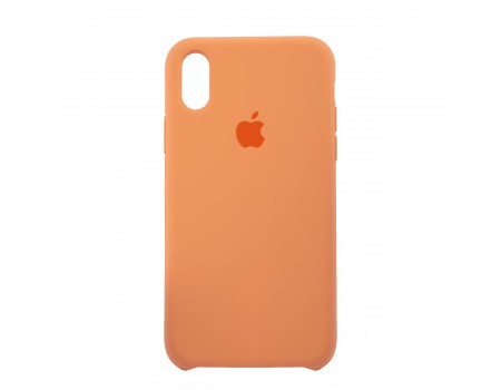 Чехол Silicone Case iPhone X/XS Copy Papaya (56)