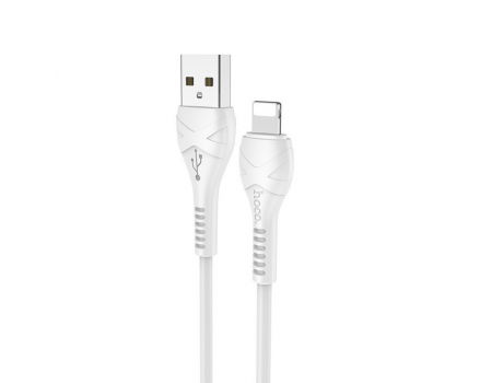 Кабель Hoco X37 Cool power charging data cable for Lightning White