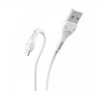 Кабель Hoco X37 Cool power charging data cable for Micro White