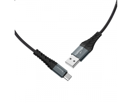 Кабель Hoco X38 Cool Charging data cable for Type-C Black