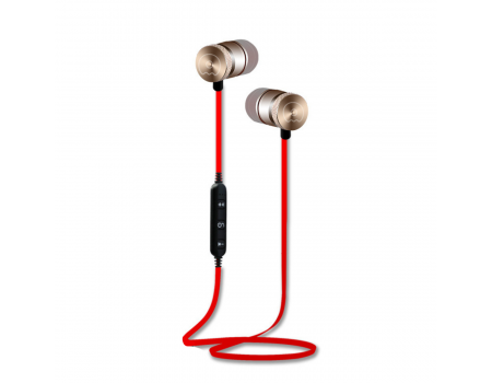 Наушники WUW R26 Sport Bluetooth headset Red