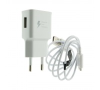 МЗП WUW T19 charger ( EU ) Quick Charge 2.0 with Micro Cable 1USB 2A White