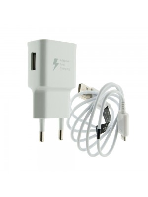 Сетевое зарядное устройство WUW T19 charger(EU) Quick Charge 2.0 with Micro Cable 1USB 2A White